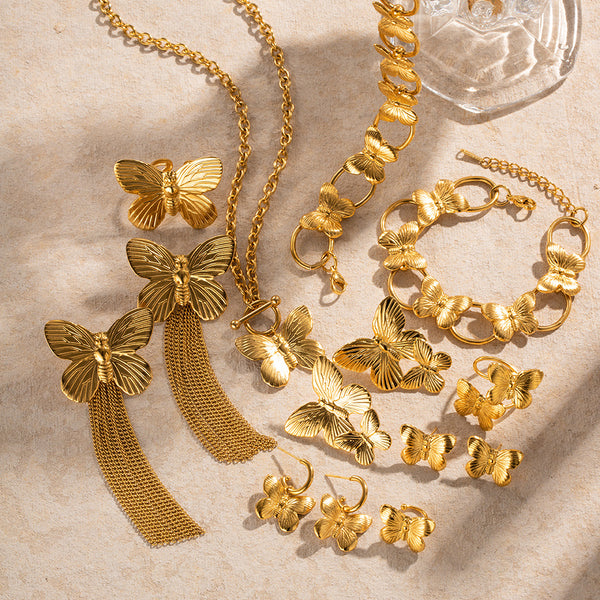 Golden Metamorphosis Butterfly Collection